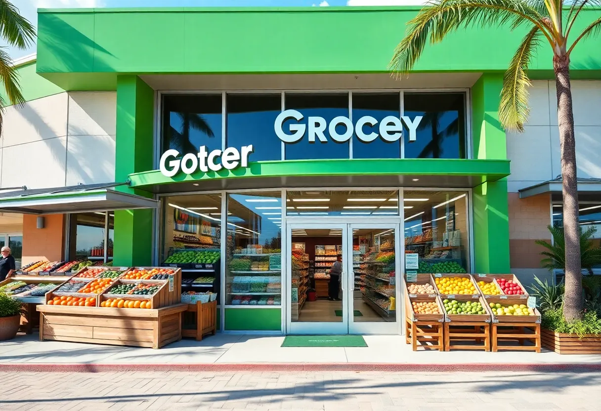 Exterior view of Sprouts Farmers Market in Venice, Florida
