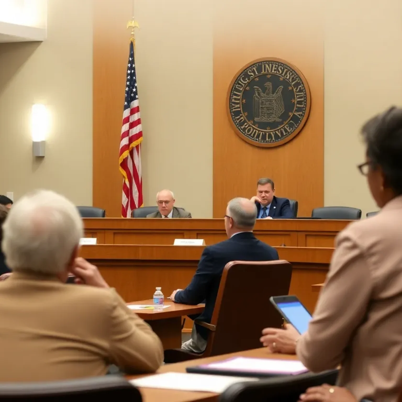 St. Petersburg City Council discussing budget