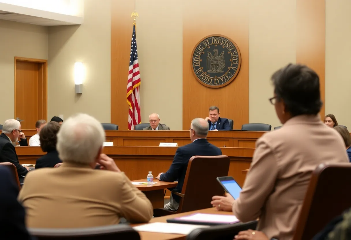 St. Petersburg City Council discussing budget