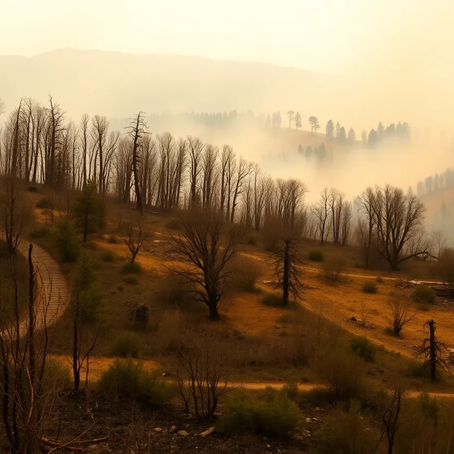 Wildfire Aftermath in Southern California