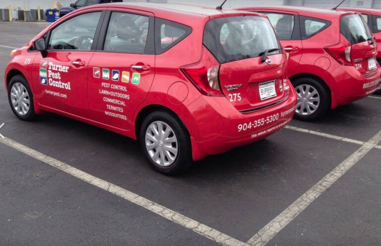 Turner Pest Control Tampa Office pest control vehicle 768x496