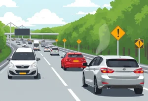 Accident on Interstate 75 involving multiple vehicles