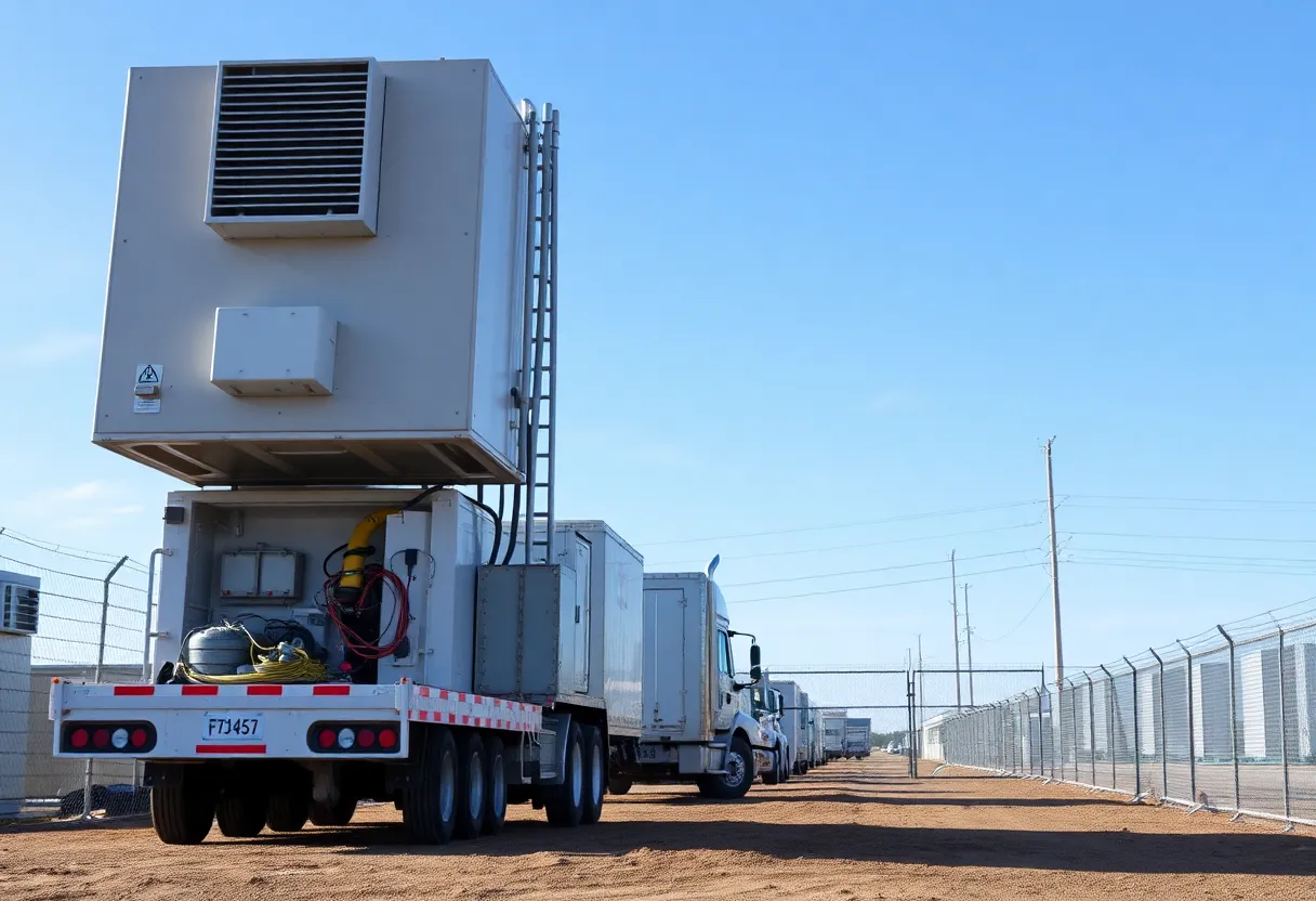 Duke Energy Florida's newly constructed Ulmerton Storm Staging Site