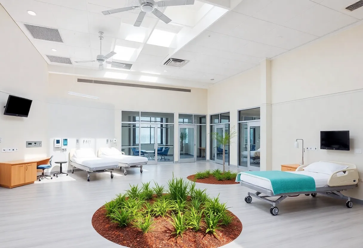 Exterior view of Encompass Health Rehabilitation Hospital of St. Petersburg