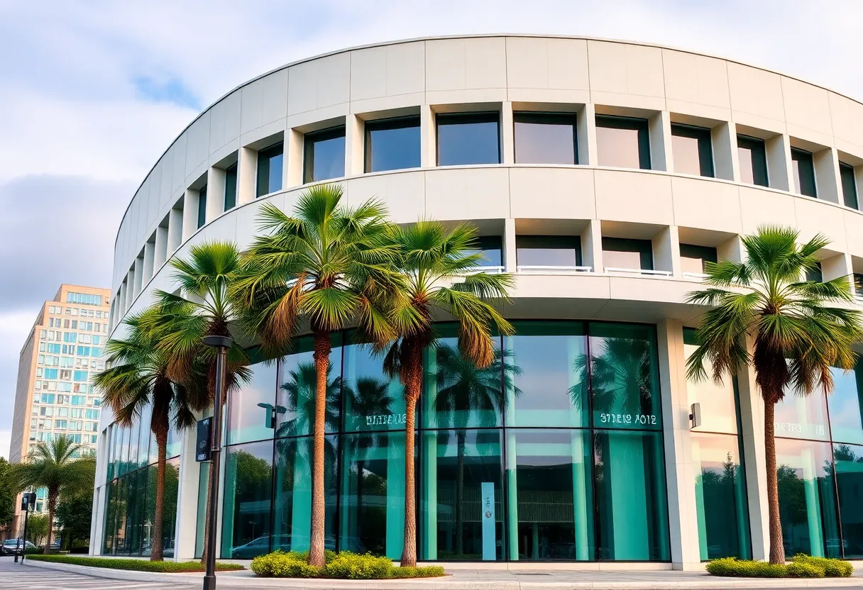 The exterior of the Florida Trust Wealth Management office located in St. Petersburg.