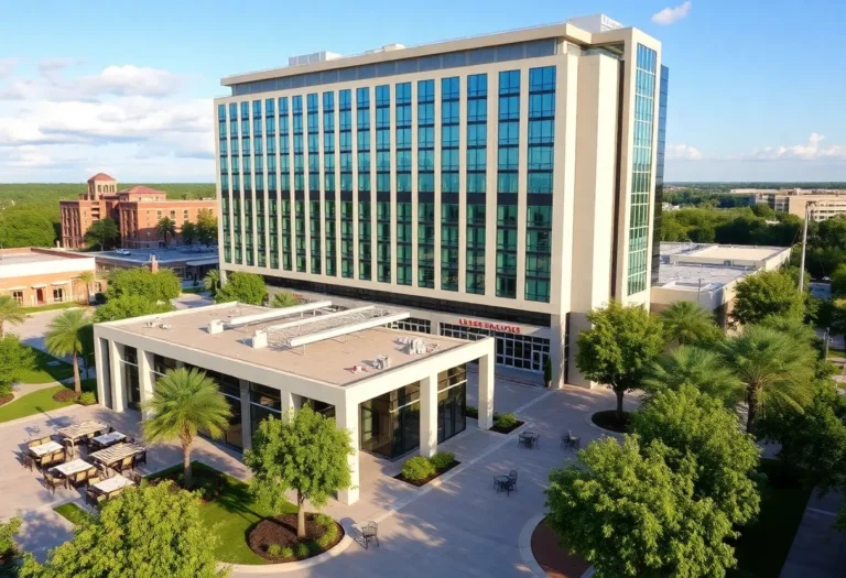Exterior view of Hilton St. Petersburg Carillon Park Hotel