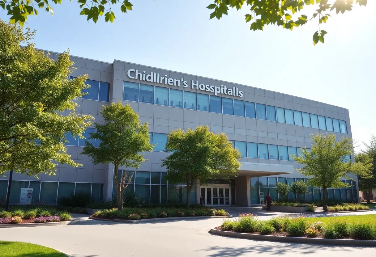 Exterior view of Johns Hopkins All Children’s Hospital