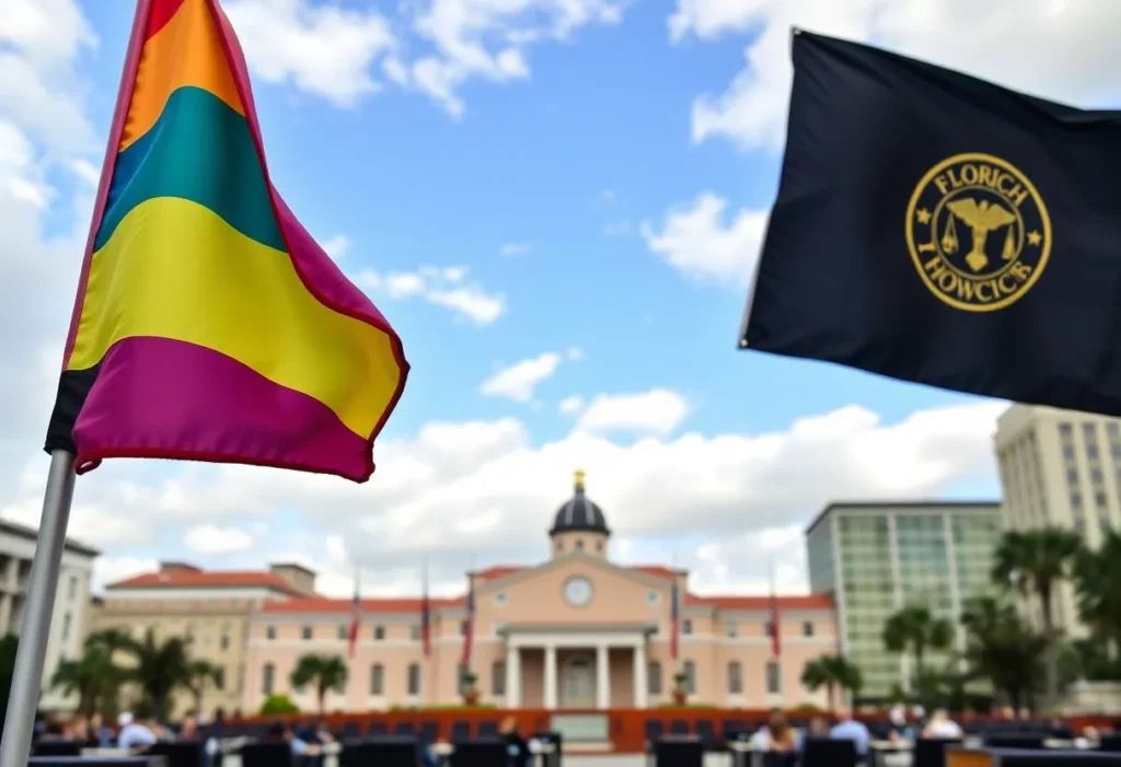 City council members discussing proposed flags in St. Petersburg