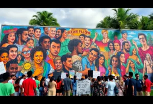 Community protest against Tampa Bay mural removal